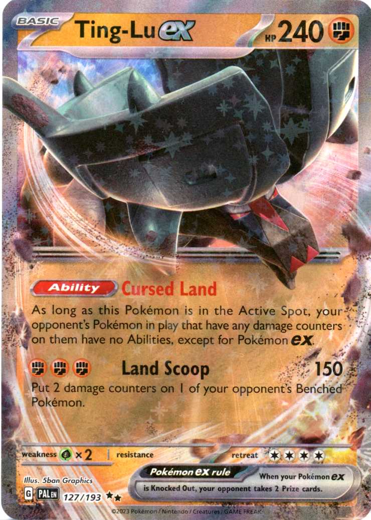 Ting-Lu ex 127/193 Pokemon TCG SV02 Paldea Evolved