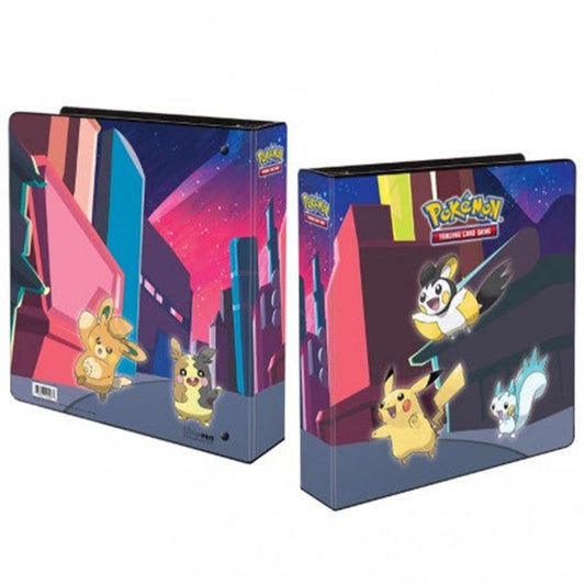 Pokemon Shimmering Skyline Ringbuchordner + 10 Seiten mit Taschen