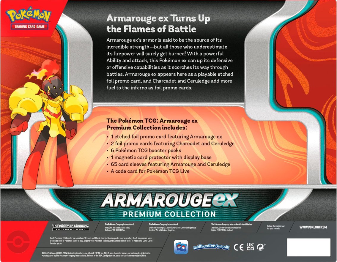 Armarouge ex Premium Collection Box - Pokémon