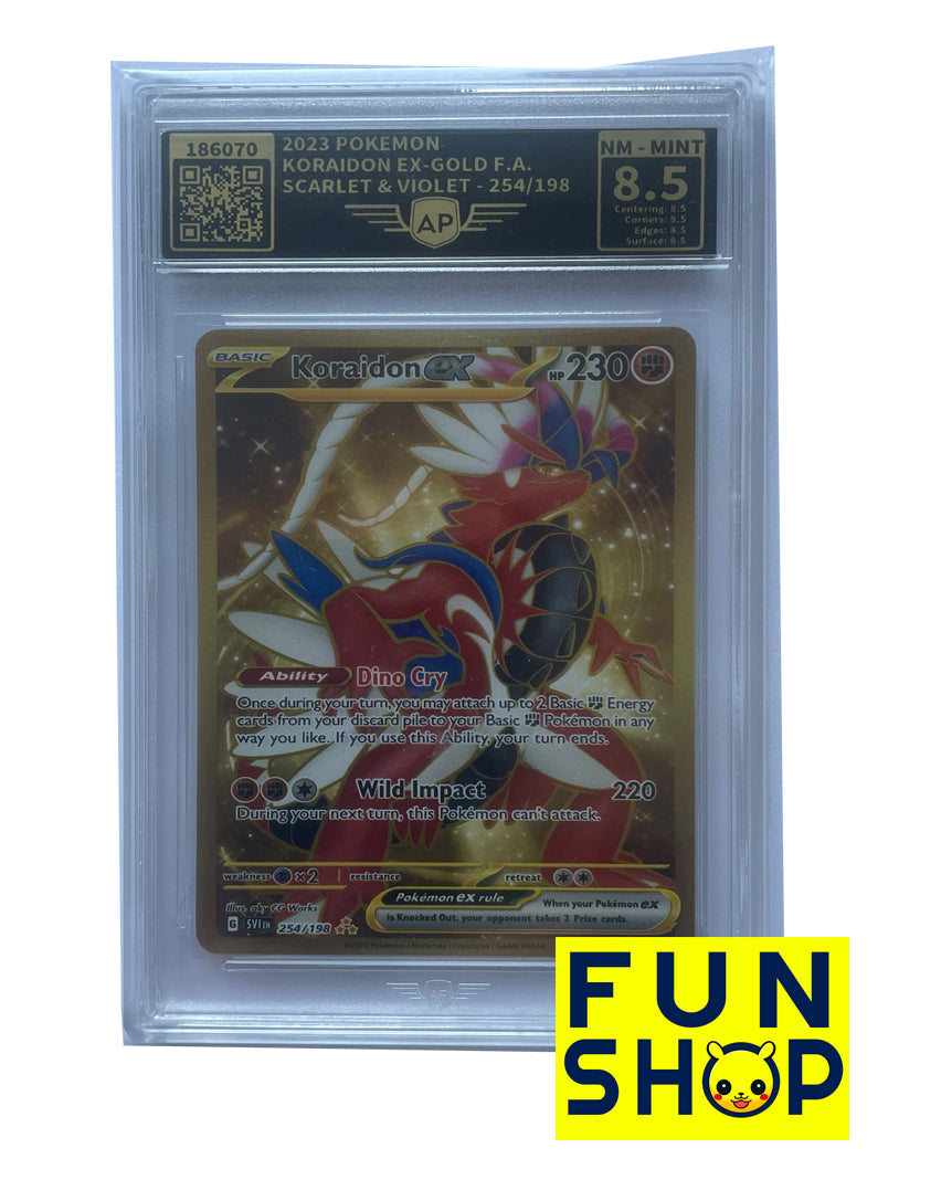 Koraidon Ex - Scarlet & Violet - Graded NM / Mint