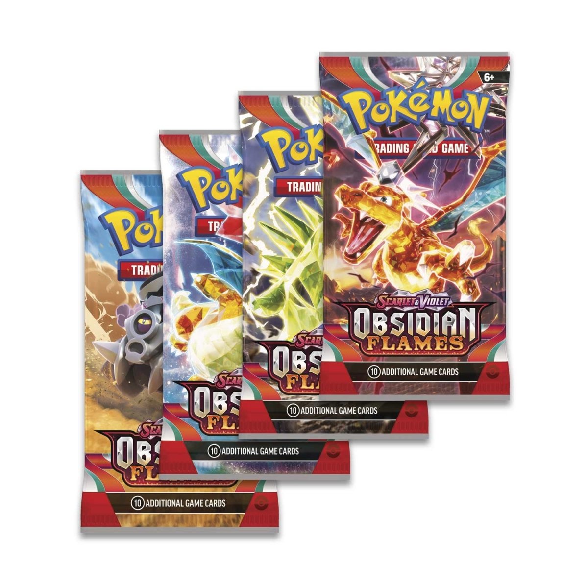 Pokemon SV03 Obsidian Flames - Booster pakke