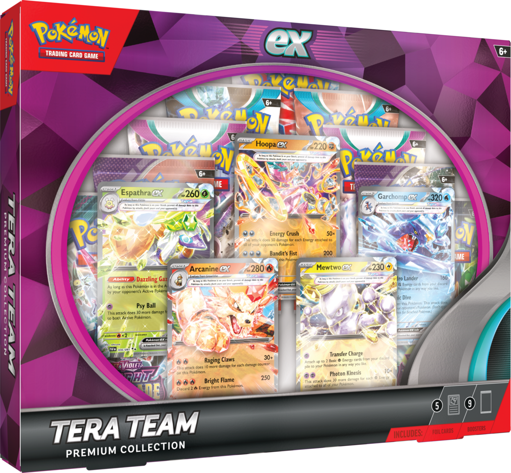 Pokemon ex Box: Tera Team Premium Collection 2024