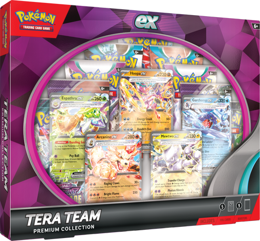 Pokemon ex Box: Tera Team Premium Collection 2024