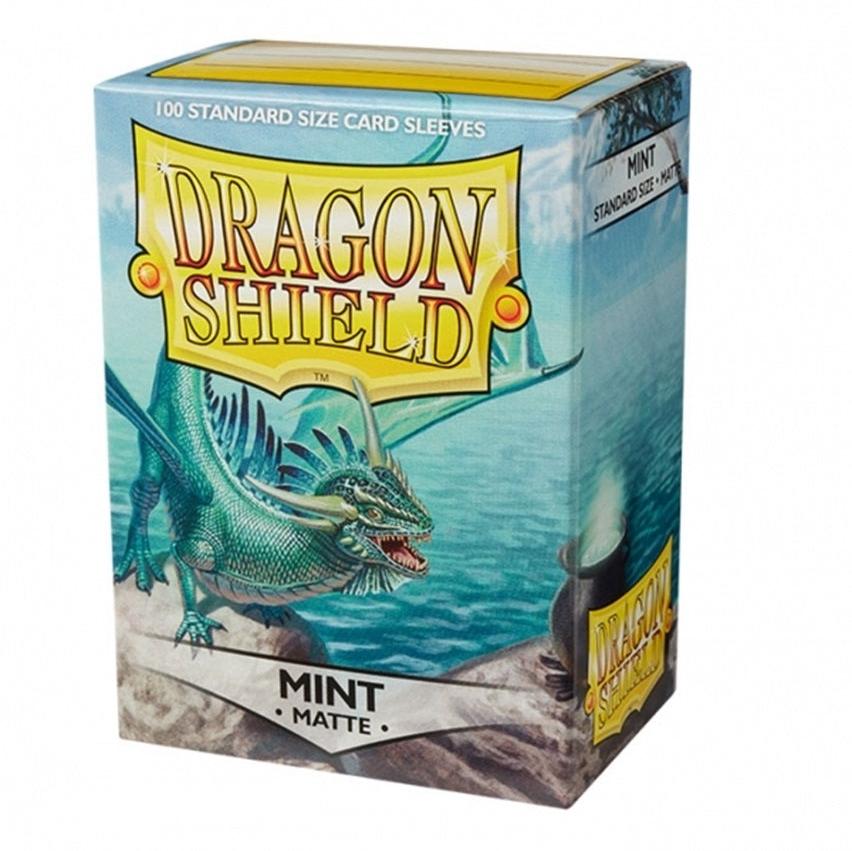 Dragon Shield Standard Sleeves - Matte Mint (100 sleeves)