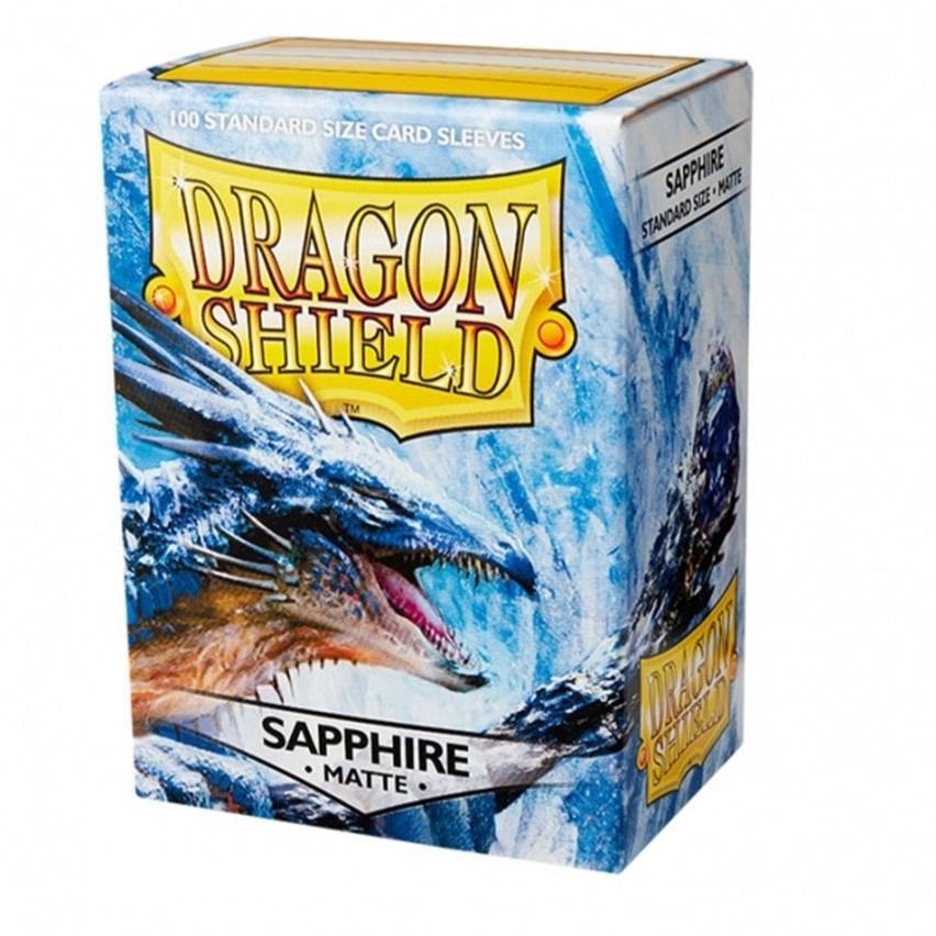 Dragon Shield Standard Sleeves - Matte Blue Saphire (100 sleeves)