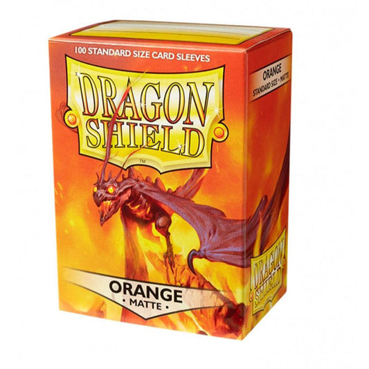 Dragon Shield Standardhüllen - Mattorange (100 Hüllen)