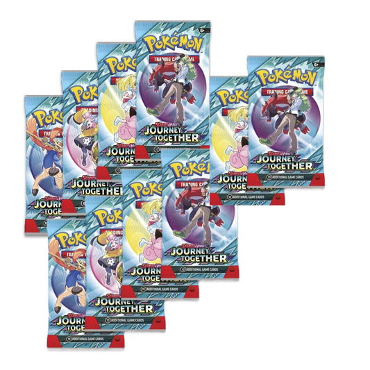 Pokémon TCG: Scarlet &amp; Violet – Gemeinsame Reise – 10 Boosterpacks