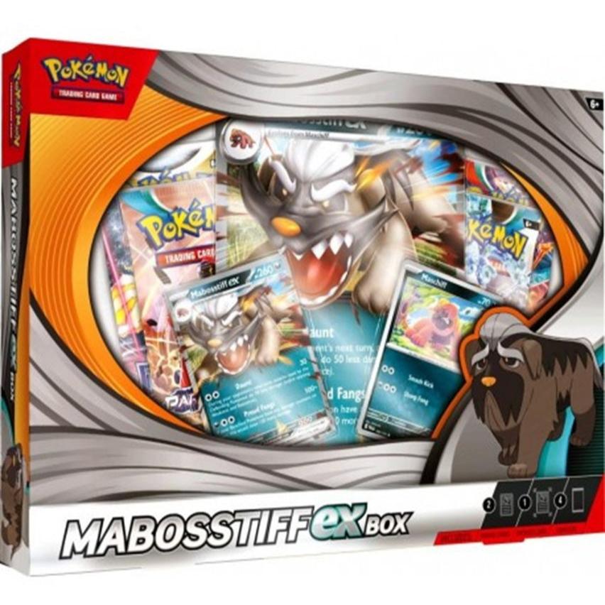 Mabosstiff ex Boks - Paradox Rift - Pokémon kort