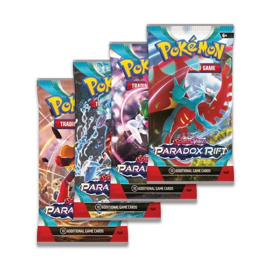 Pokémon TCG: Scarlet & Violet SV4 - Paradox Rift - Booster-pakke sæt