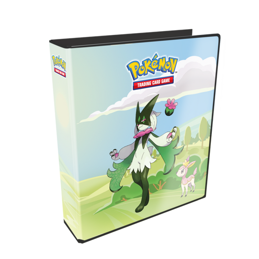 Ringordner „Morning Meadow“ der Pokémon Gallery-Serie + 10 Seiten mit Taschen