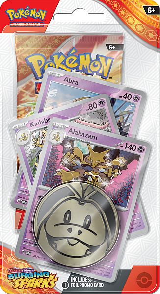 Pokémon TCG: Scarlet & Violet - Surging Sparks - Premium Checklane Blister