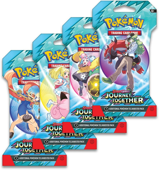 Pokemon SV9 Gemeinsame Reise – Booster Pack mit Hülle