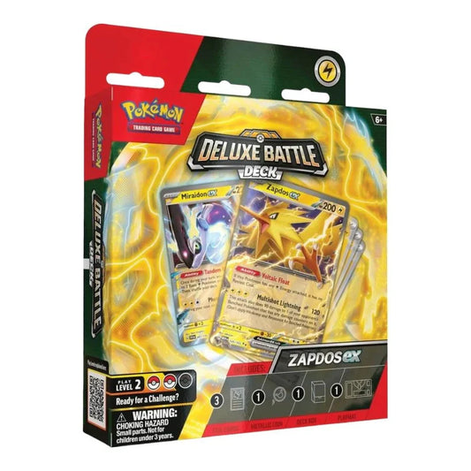 Pokémon-Sammelkartenspiel: Deluxe-Kampfdeck: Zapdos ex