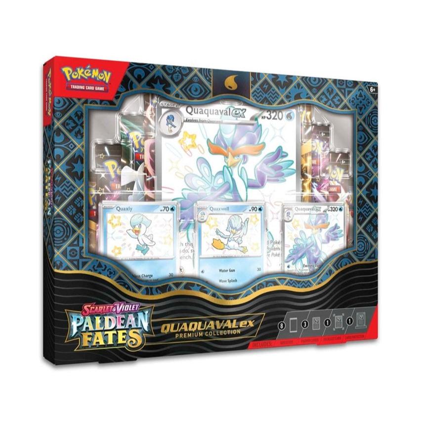 Pokémon Scarlet & Violet - Paldean Fates Premium Collection - Quaquaval ex