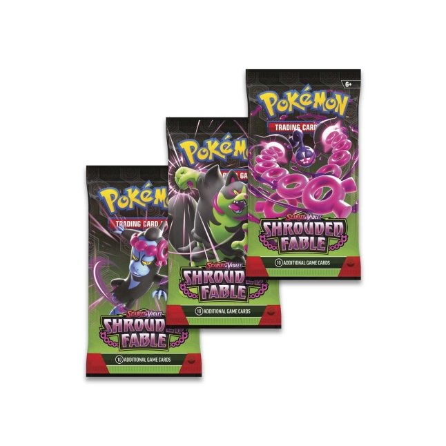 Pokémon SV6.5 Shrouded Fable 3-booster blister