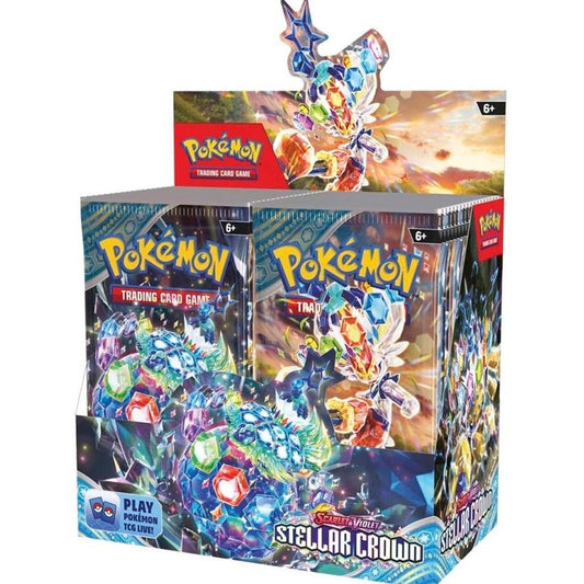 Pokémon TCG: Scarlet & Violet - Stellar Crown - Booster Box (36 Booster Pack)