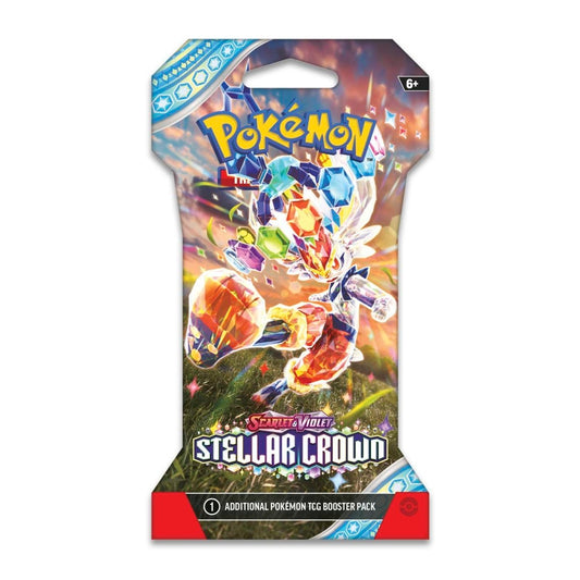 Pokemon SV07 Sternenkrone – Boosterpack mit Hülle