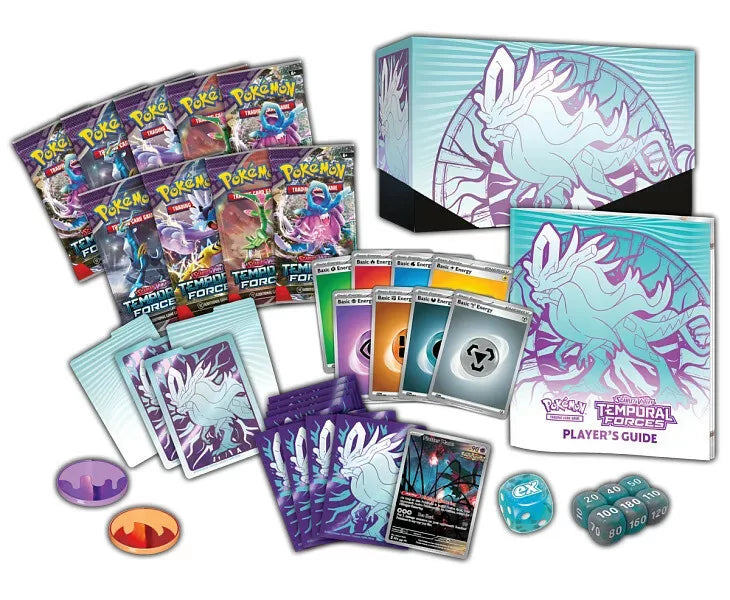 Elite Trainer Box - Scarlet & Violet - Temporal Forces - Pokemon TCG (Walking Wake)