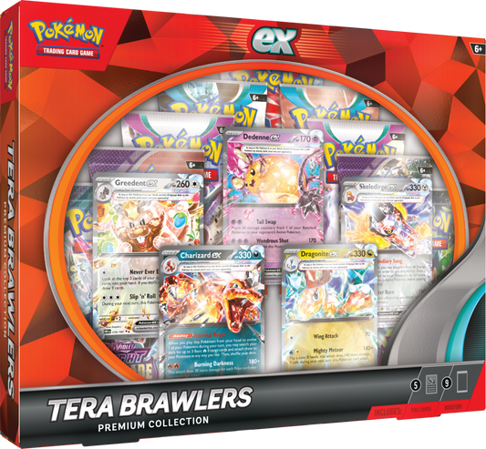 Pokemon ex Box: Tera Brawlers Premium Collection 2024