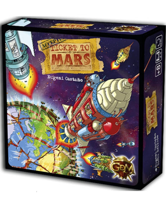 Ticket to Mars - Brettspiel