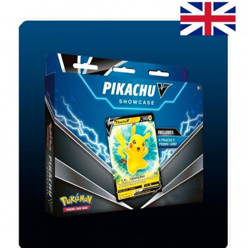 Pikachu V Showcase-Box